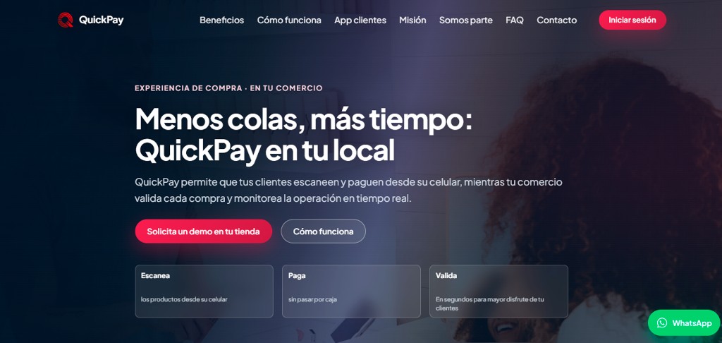 QuickPay — página corporativa